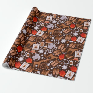 Oude West Country Cadeaupapier