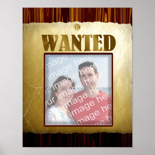 Oude West Gezochte Poster (Voorkant)