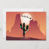 Oude West Kerstkaart Kaart (Achterkant)