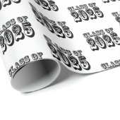 Oude West Klasse van 2025 Afstuderen Cadeaupapier (Rol Hoek)