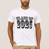 Oude West Klasse van 2025 Afstuderen T-shirt (Voorkant)