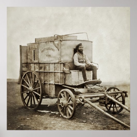 Oude West Photography Wagon van Roger Fenton Poster (Voorkant)
