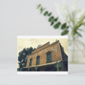 Oude Westerne Saloon Bar - oude bouwkaarten Briefkaart (Staand voorkant)