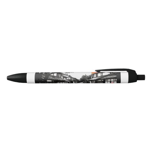 OUDE WHISPERS Chow Notes Zwarte Inkt Pen (Bovenkant)