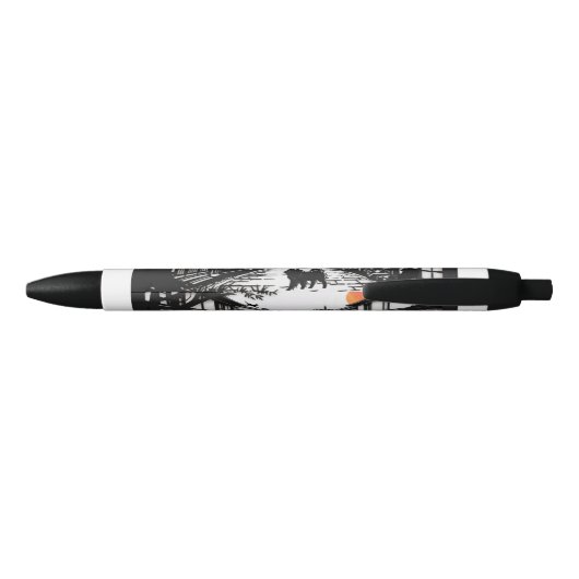 OUDE WHISPERS Chow Notes Zwarte Inkt Pen (Achterkant)