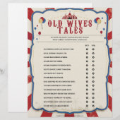 Oude wiegjes [Circus Theme] Briefhoofd (Voorkant / Achterkant)