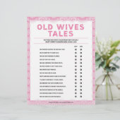 Oude wiegjes [Luxe kant [Roze]] Briefhoofd (Staand voorkant)