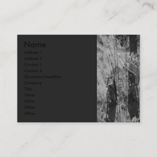 Oude wielrennen visitekaartje (Voorkant)