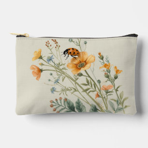 Oude Wilde Bloemen en Lieveheersbeestje Botanisch Etui