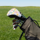 Oude Wilde Bloemenschets (9) Golfheadcover (Insitu)
