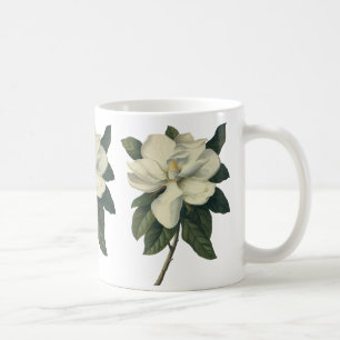 Oude Witte Magnolia Bloesem Bloemen Koffiemok