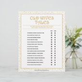 Oude Wiven Tales [Gulden Sparkles] Briefhoofd (Staand voorkant)