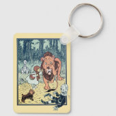 Oude Wizard of Oz-personages, Gele Bakstenen Weg Sleutelhanger (Achterkant)