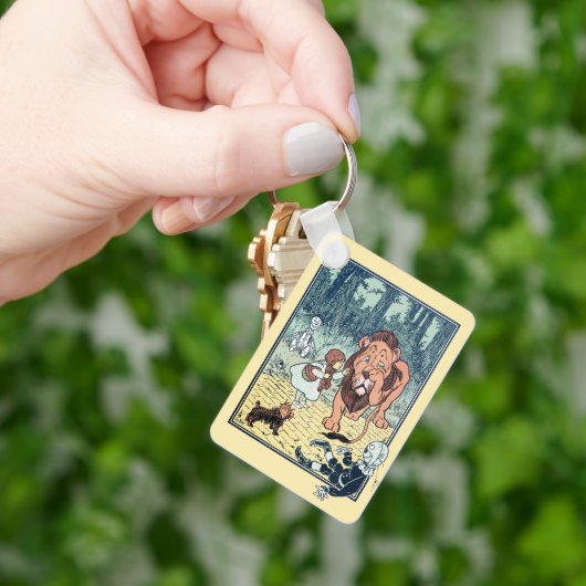 Oude Wizard of Oz-personages, Gele Bakstenen Weg Sleutelhanger (Hand)