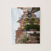Oude woningen in Brugge, België Legpuzzel (Verticaal)