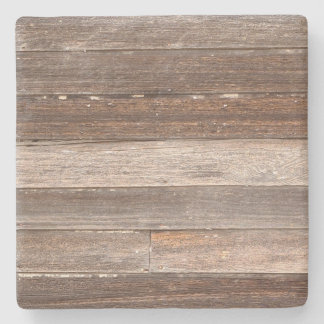 Oude Wooden buitenwand van een boerderij Stenen Onderzetter