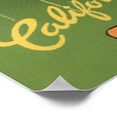 oude wortelgroenten en -fruit poster (Hoek)