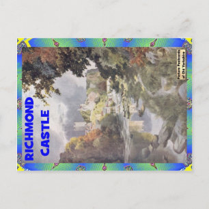 OUDE YORKSHIRE - RICHMOND CASTLE BRIEFKAART