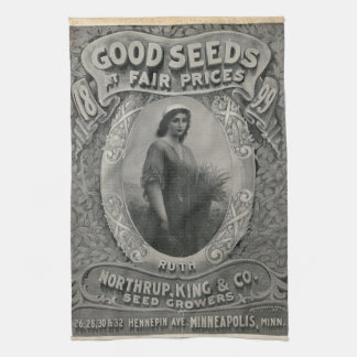 Oude zaadcatalogus 1899 Northrup King theedoek 