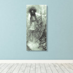 Oude zeerovers, Captain Goldsack door Howard Pyle Canvas Afdruk