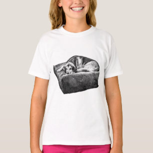 Oude zielrust t-shirt