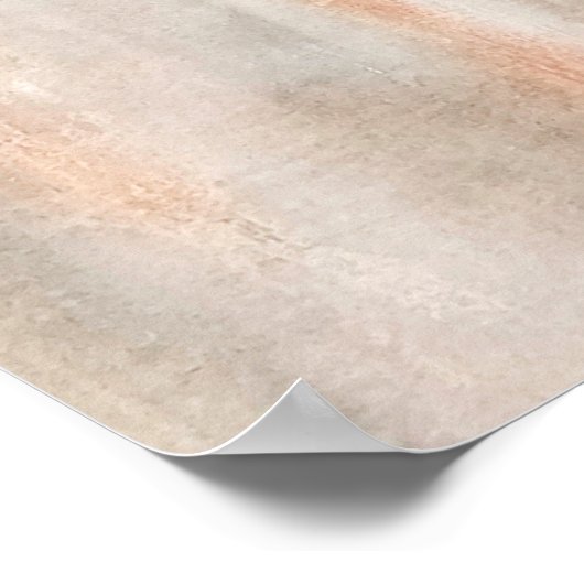 Oude zinkachtergrond in stijl. Rustwand Poster (Hoek)