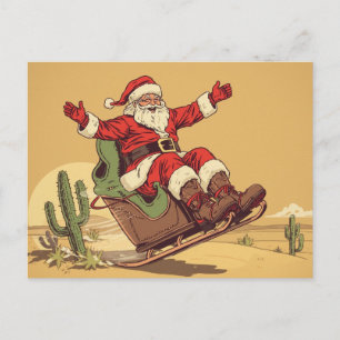 Oude Zuidwestelijke Kerstkaart Feestdagenkaart