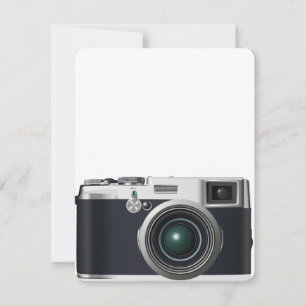 Oude zwarte camera