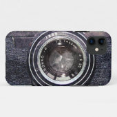 Oude zwarte camera Case-Mate iPhone case (Achterkant (horizontaal))
