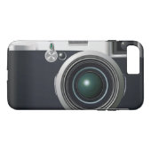 Oude zwarte camera Case-Mate iPhone case (Achterkant (Horizontaal))