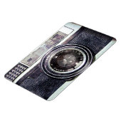 Oude zwarte camera magneet (Linkerzijde)