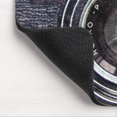 Oude zwarte camera muismat (Hoek)