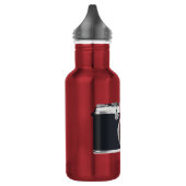 Oude zwarte camera waterfles (Links)