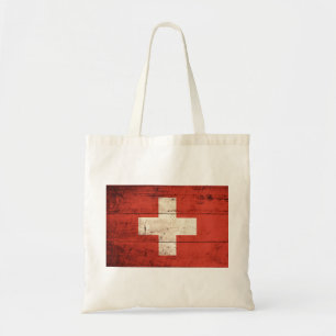 Oude Zwitserse vlag Tote Bag