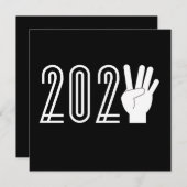 oudejaarsavond 2024 kaart (Voorkant / Achterkant)