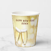 Oudejaarsavond & Dag Toast Feest Papieren Bekers (Voorkant)