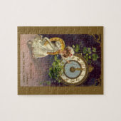 oudejaarsavond Irish Lass Clock om middernacht Legpuzzel (Horizontaal)