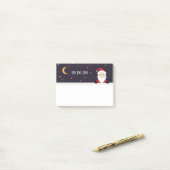 Oudejaarsavond Kerstman zegt Ho ho ho! Post-it® Notes (Op bureau)