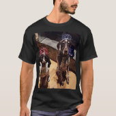 Oudejaarsavond Party Dogs Basic Donker T-shirt (Voorkant)