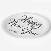 Oudejaarsavond Party Paper Borden Papieren Bordje (Gekanteld)