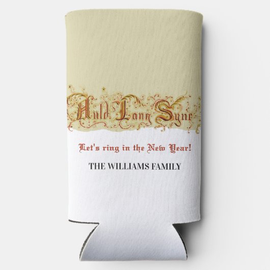 Oudejaarsfeest Auld Lang Syne Party (Achterkant)