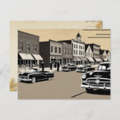 oudejaarsperiode feestdagenkaart (Voorkant / Achterkant)