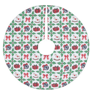 Oudekerststal Rozijnenpatchwork Kerstvakantie Kerstboom Rok