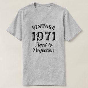 ouder aan perfectie mannen 50e verjaardag t-shirt