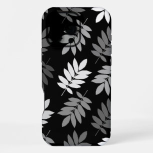 Ouder blad Lg patroon Zwart Wit Grijs iPhone 16 Pro Max Hoesje