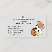 Ouder Contact Visitekaartje (Voorkant)