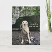 Ouder dan vuil? kaart (Voorkant)