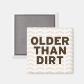 Ouder dan vuil magneet (Voorkant / Achterkant)