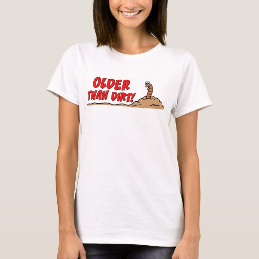 Ouder dan vuil t-shirt (Voorkant)