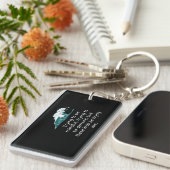 Ouder / docent Kinder proberen me Sleutelhanger (Voorkant Rechts)